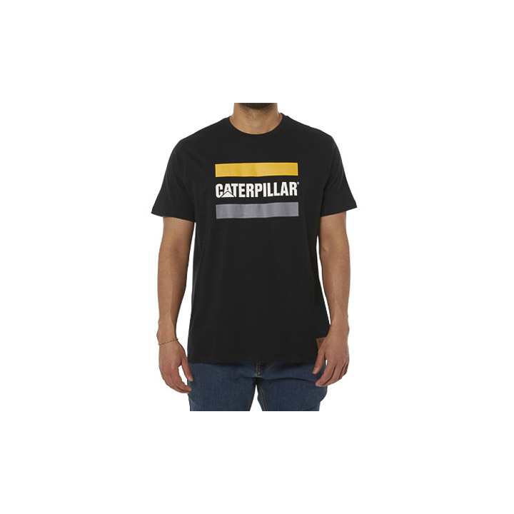 Caterpillar Men's Work Logo T-Shirts Black CAT-96715